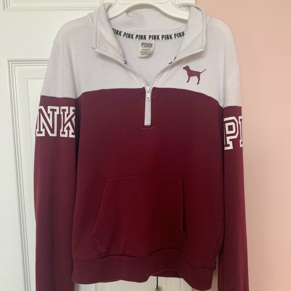 PINK Quarter Zip